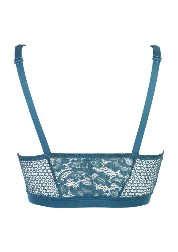 Petunia Petrol Soft Cup Bra