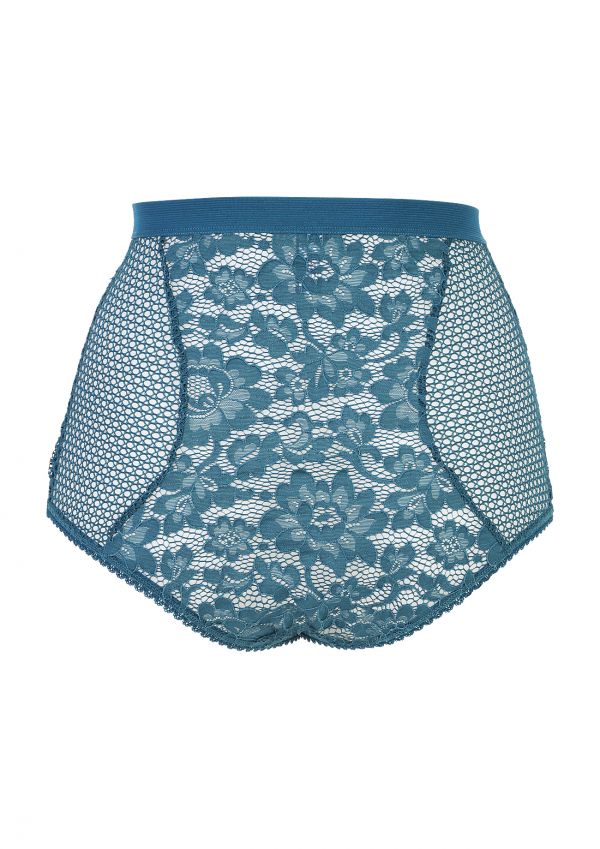 Petunia Petrol High Waist Brief