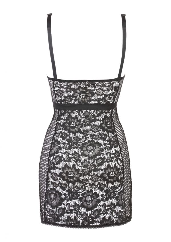 Petunia Black Soft Cup Fitted Chemise