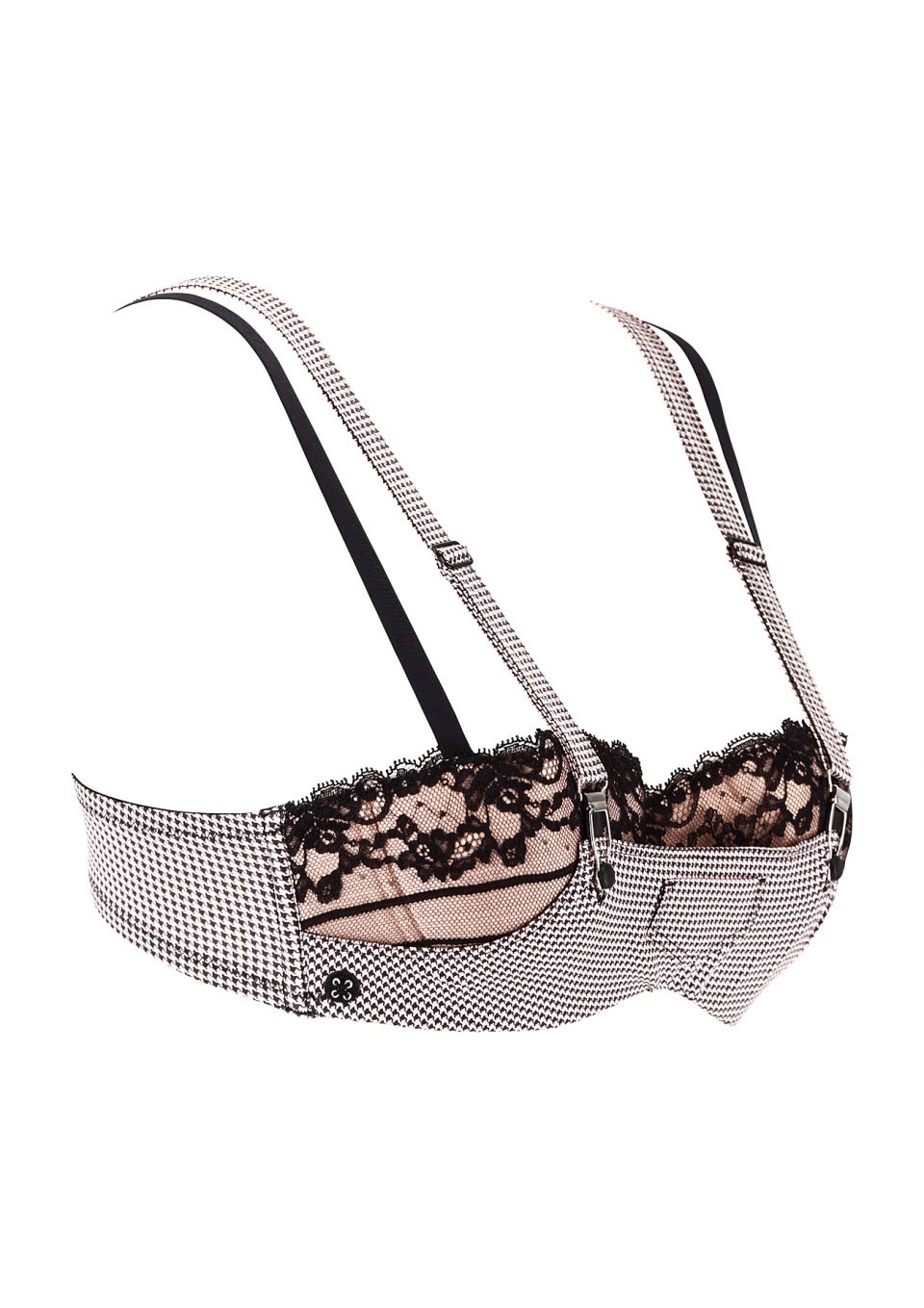 Saperlipopette Houndstooth Bra