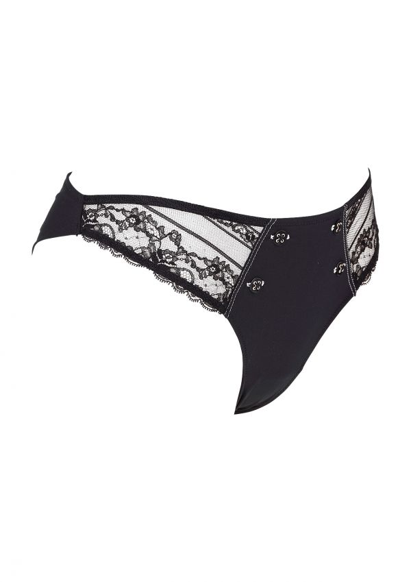 Saperlipopette Black Brazilian Brief