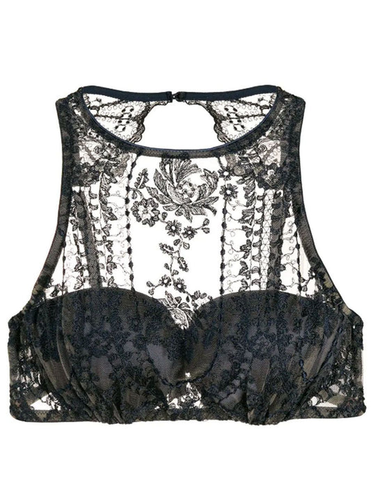 Bleumarine High Neck Bra