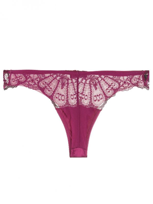 Desert Rose Orchid Thong