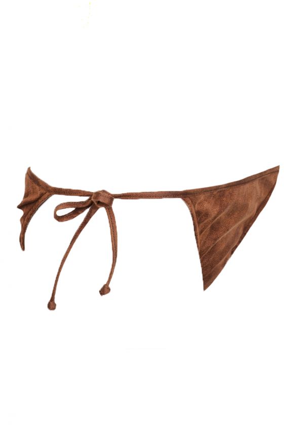 Tan Tie-side Bikini Bottom