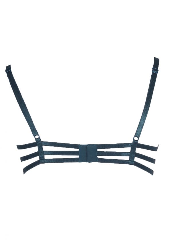 Rive Gauche Teal Underwired Bra