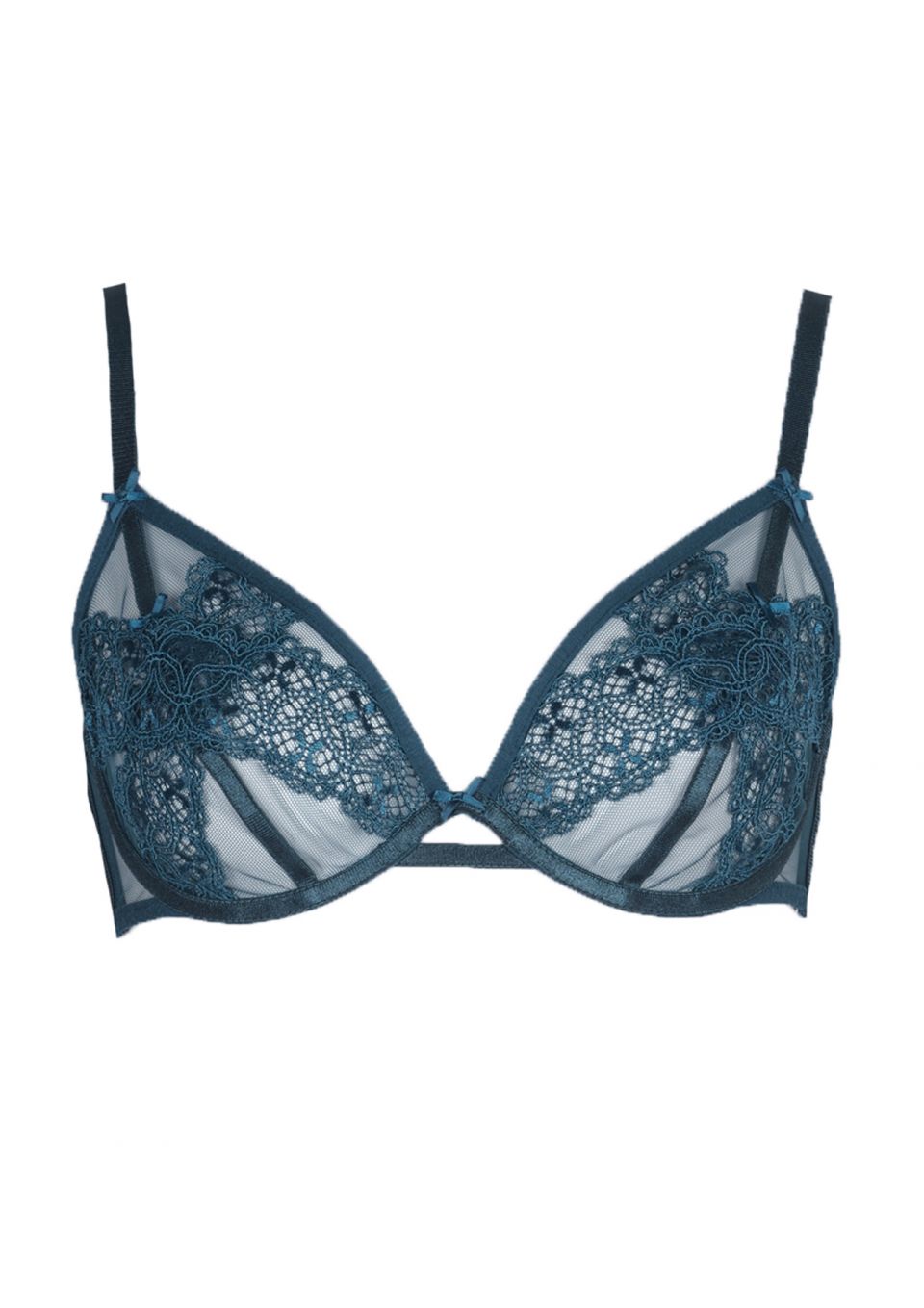 Rive Gauche Teal Underwired Bra