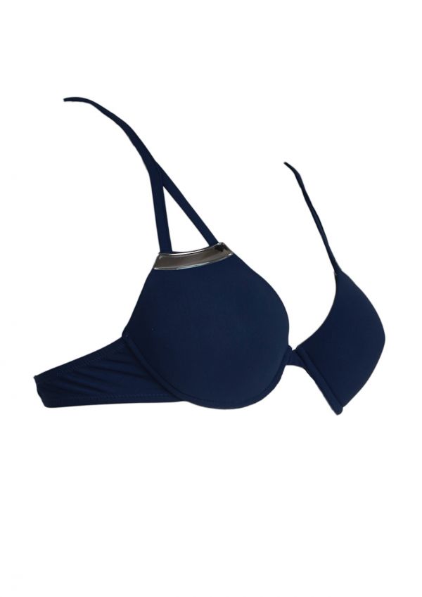 On Ice Ultramarine Halter Bikini Top