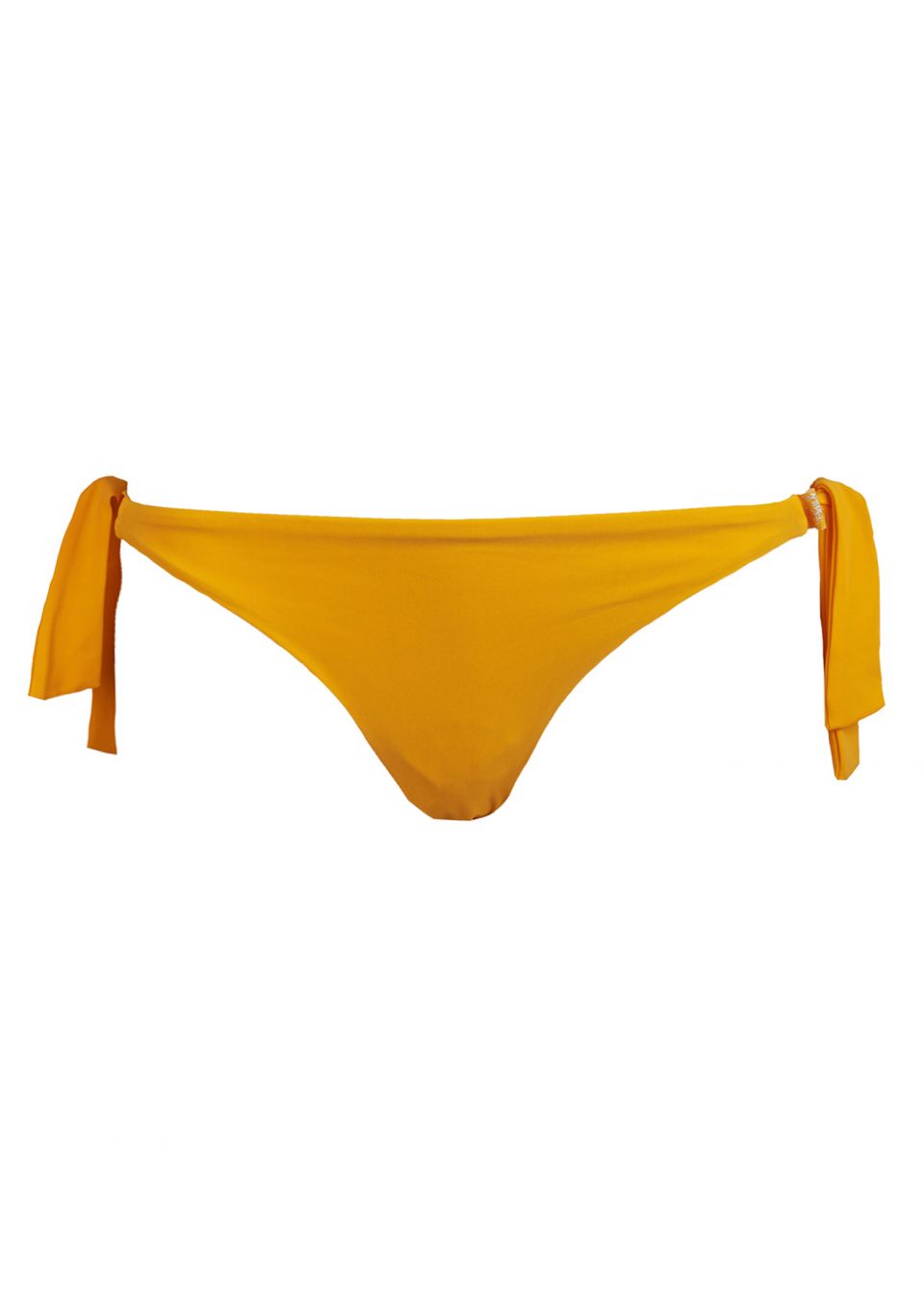 On Ice Papaya Tie Side Bikini Bottoms