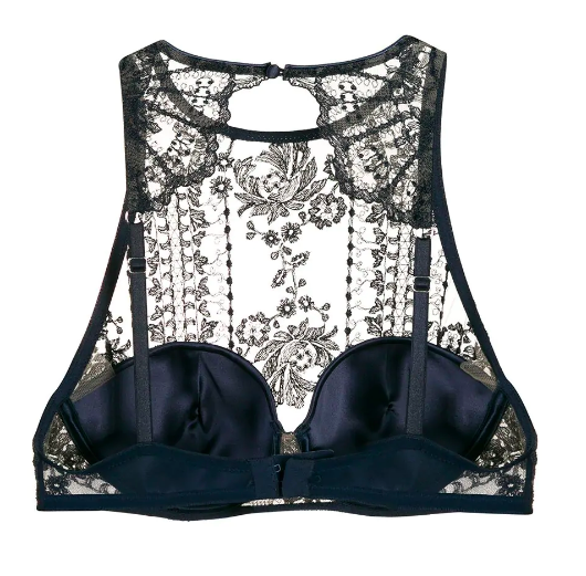 Bleumarine High Neck Bra