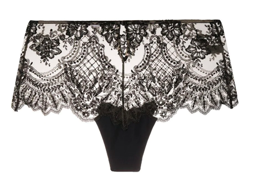 Black High-Waisted Brief