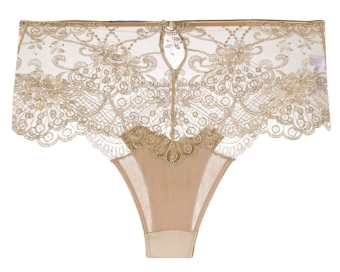 Gold High-Waisted Brief