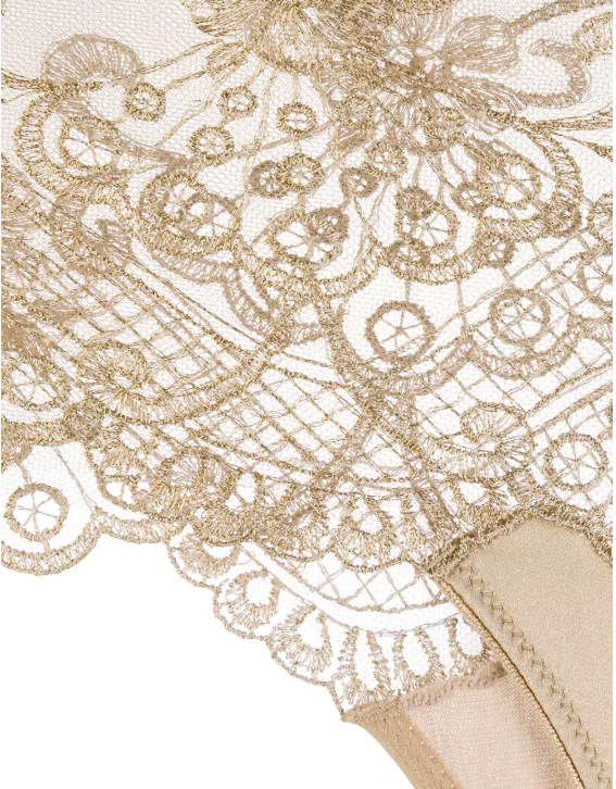 Gold High-Waisted Brief