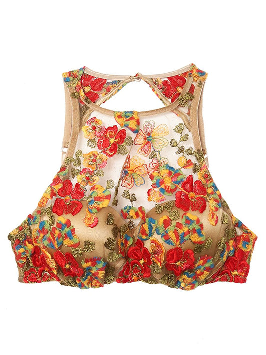 Wonderland Delight High Neck Bra