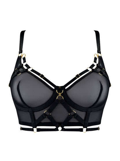 Zenna Harness Bodice Bra