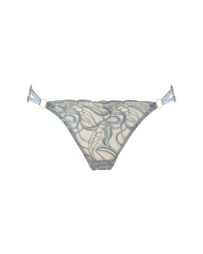 Pearl Dusty Blue Open Back Brief