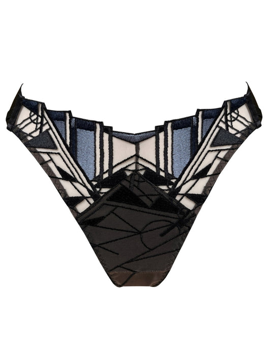 Cubism Open Back Brief