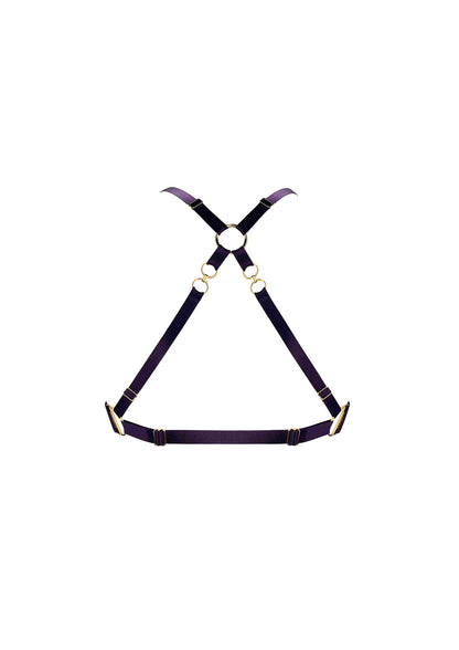 Nara Deep Purple Soft Triangle Bra