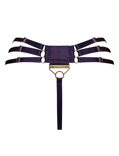 Retta Purple Multi-strap Thong