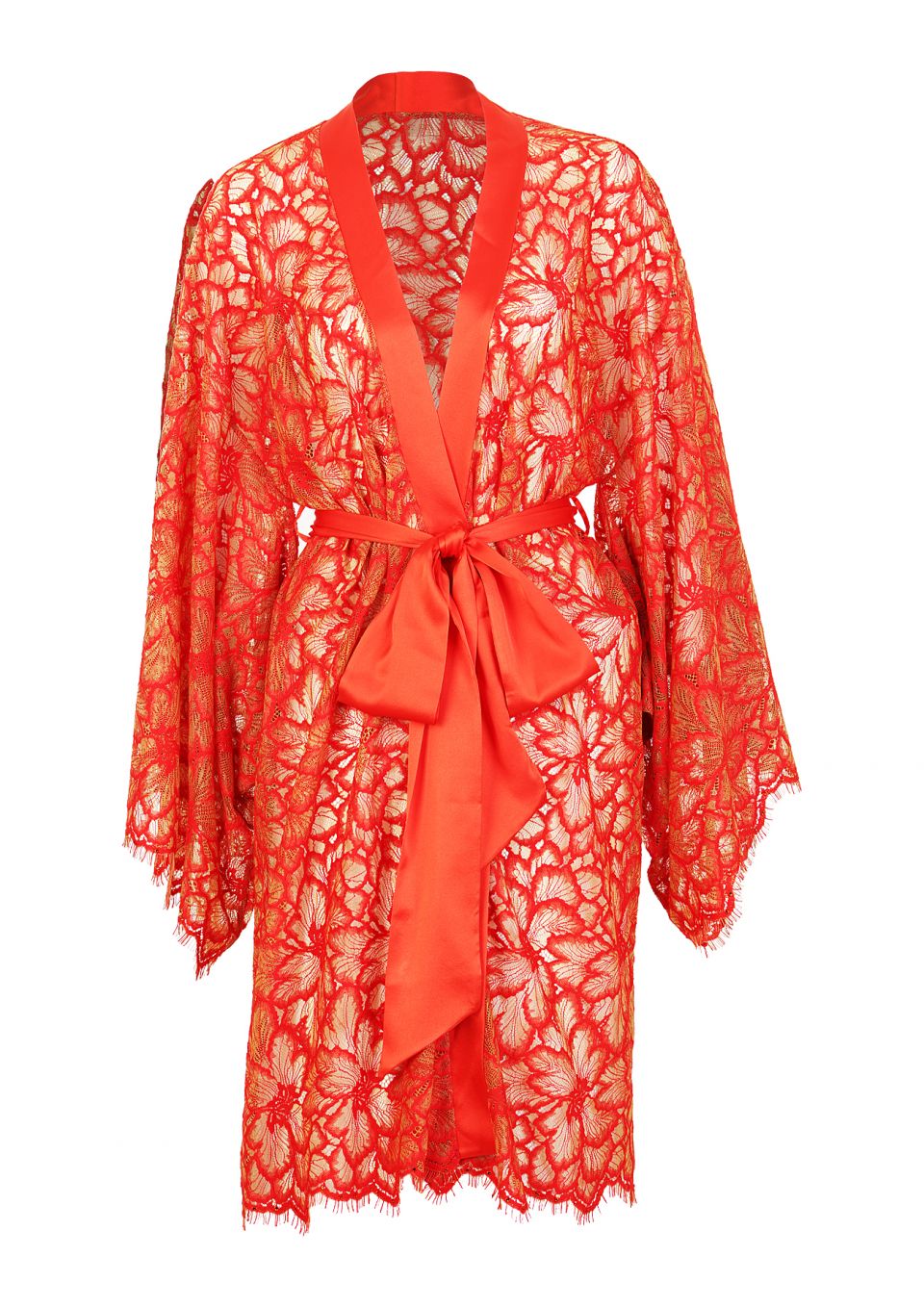 Rust Swarovski Kimono