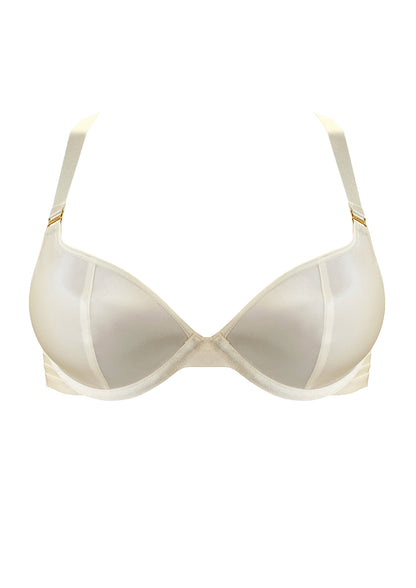 Cream Push Up Bra