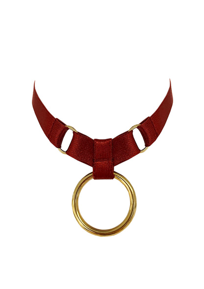 Signature Red Ring Collar