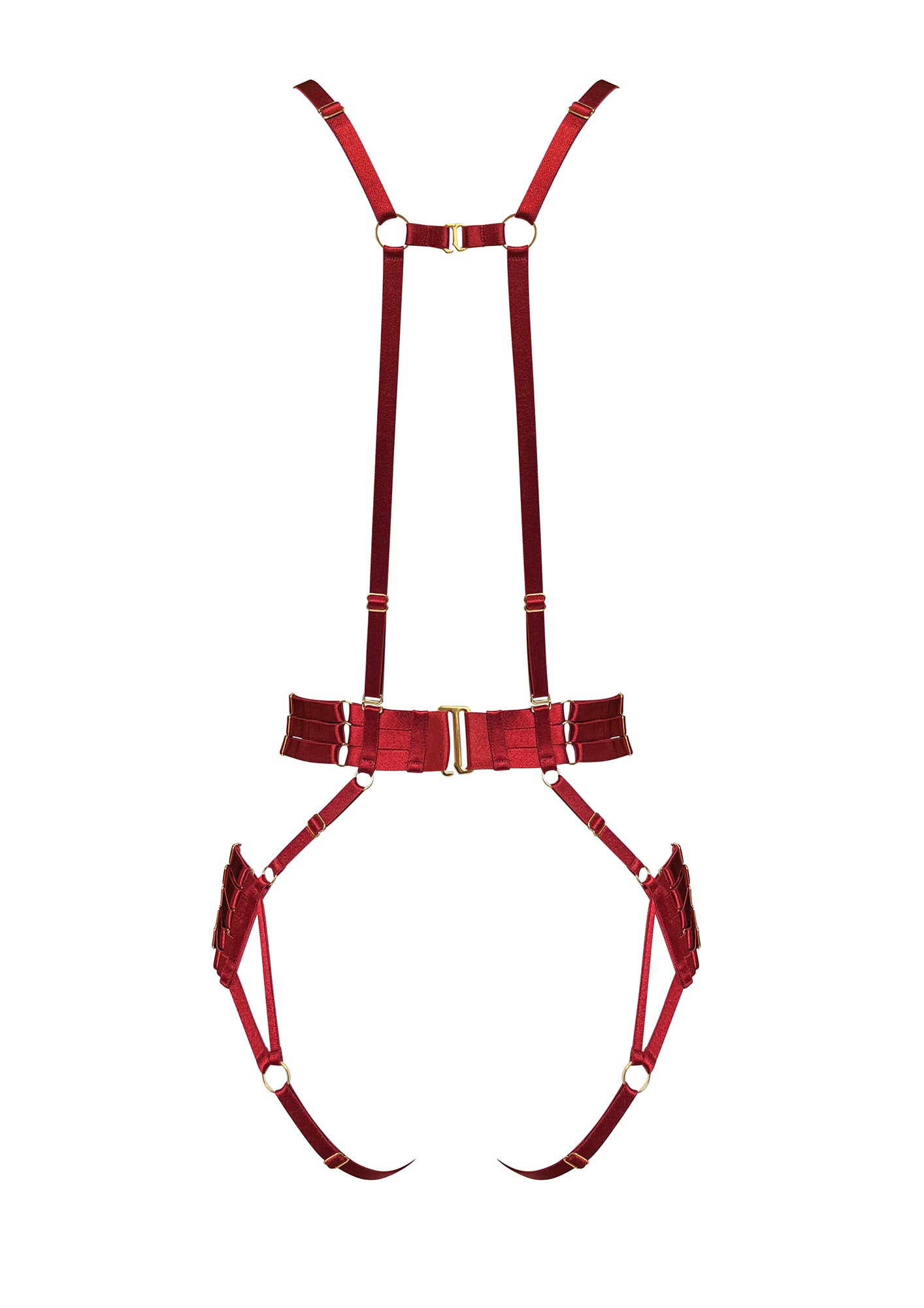 Signature Red Strap Body Harness