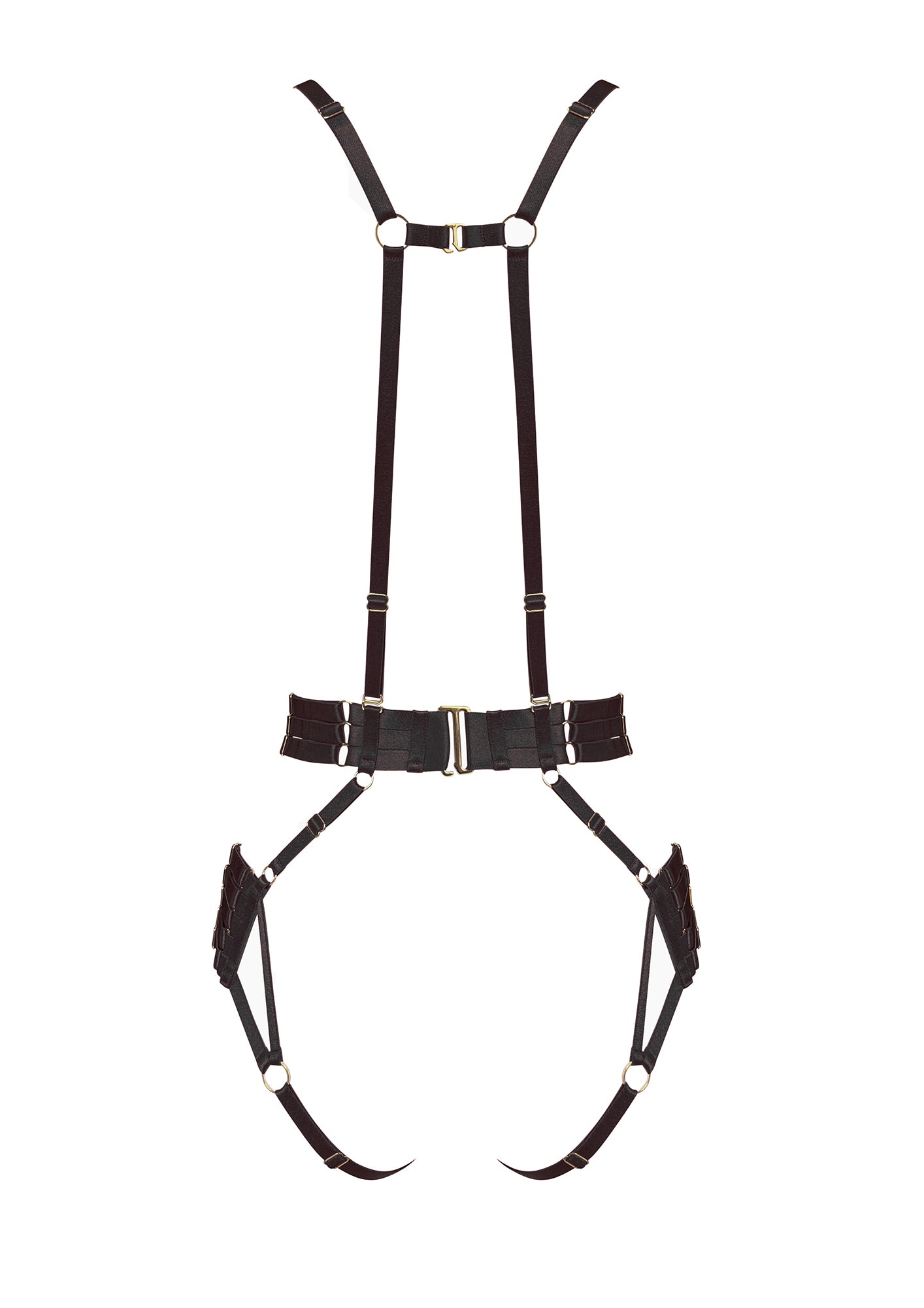 Signature Black Strap Body Harness