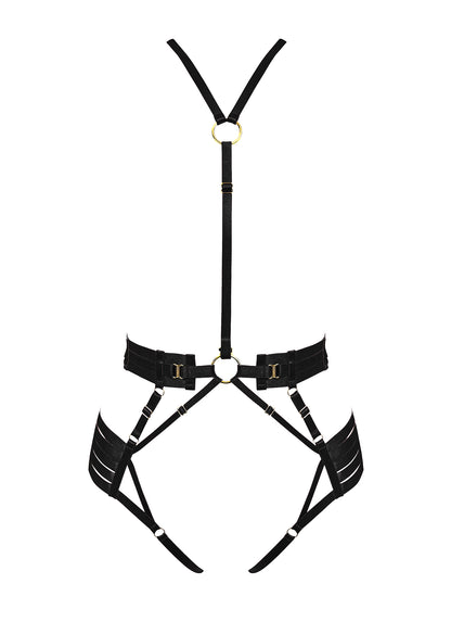 Signature Black Strap Body Harness