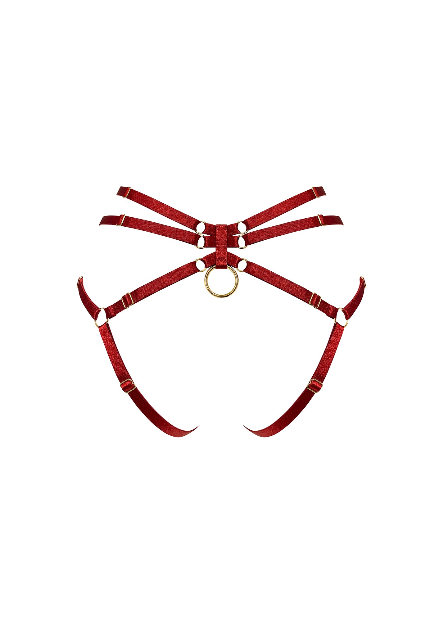 Signature Red Ouvert Harness Brief