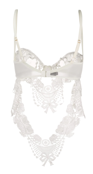 Bisoux lace-detail body