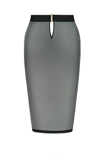 Zenna Mesh Pencil Skirt