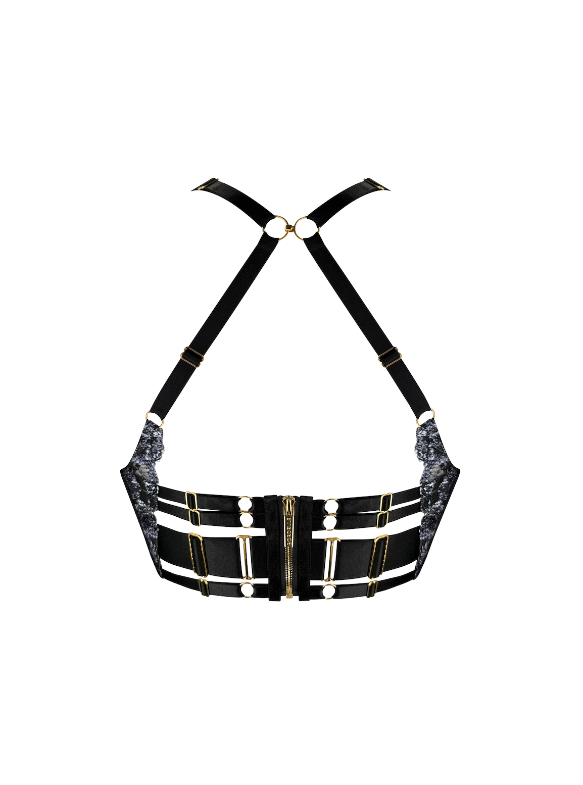 Siren Black Longline Bodice Bra