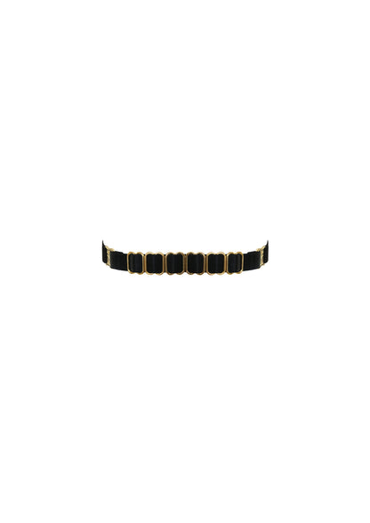 Black Strap Collar