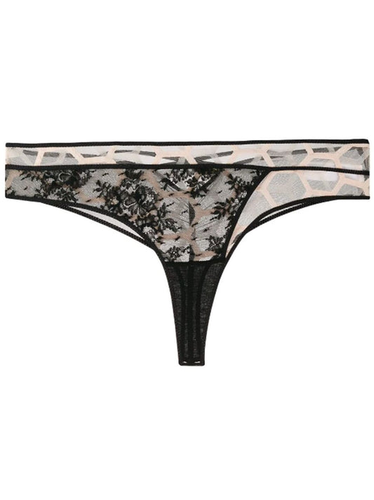 Asymetrie Lace Thong