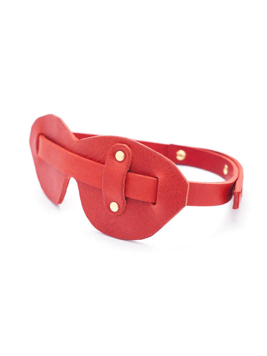 Red Cateye Blindfold