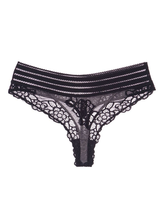 Charlotte Black Thong