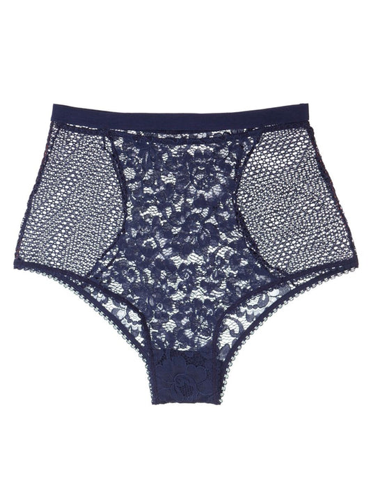 Petunia Midnight Blue High Waist Brief