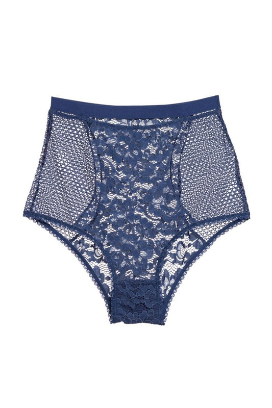 Petunia Indigo High Waisted Brief