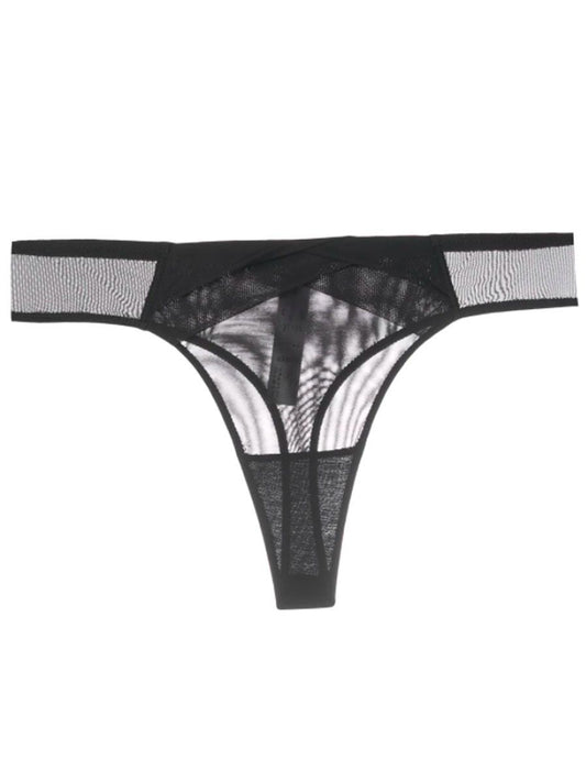 Encens Moi Black Thong