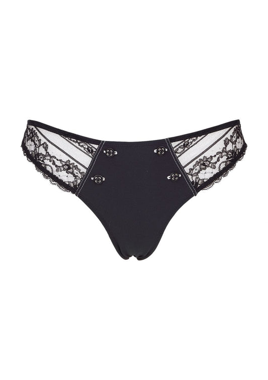 Saperlipopette Black Brazilian Brief