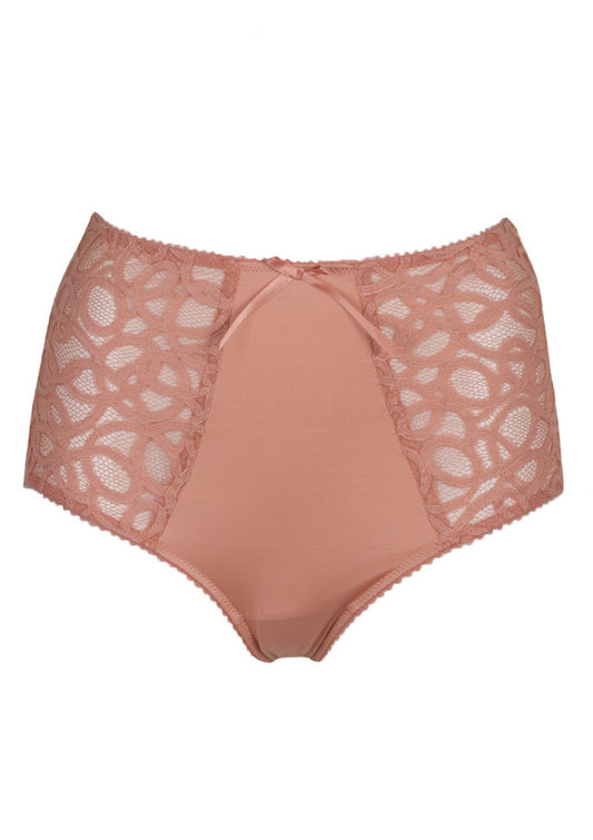 Rive Gauche Apricot Hi-waist Briefs