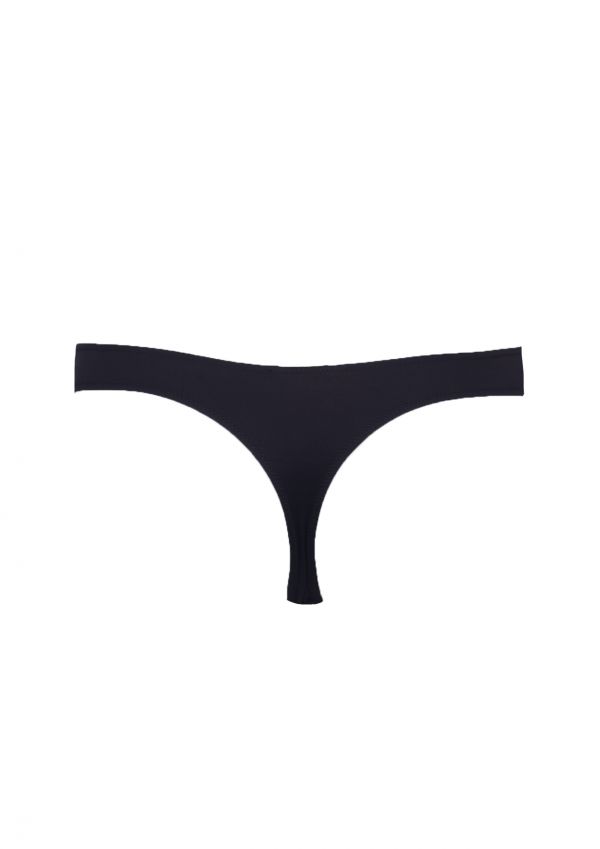 Rive Gauche Black Thong