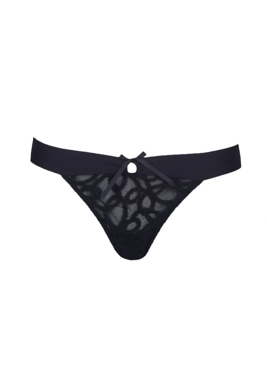 Rive Gauche Black Thong