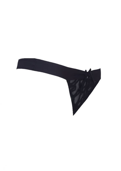 Rive Gauche Black Thong