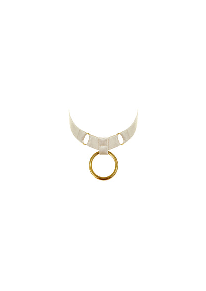 Signature Cream Ring Collar